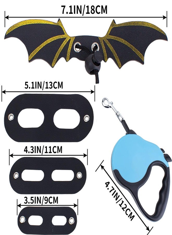 OOXYG Retractable Bearded Dragon Leash with Dinosaur Wings, Comfortable Leather Harness, 3 Sizes Adjustable Escape-Proof Design - Image 5